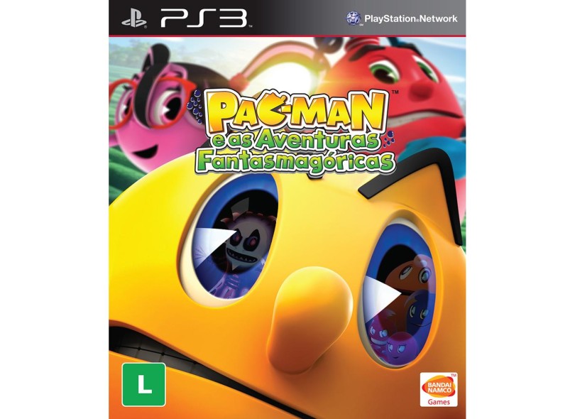 Jogo Pac-Man e as Aventuras Fantasmagóricas PlayStation 3 Bandai Namco