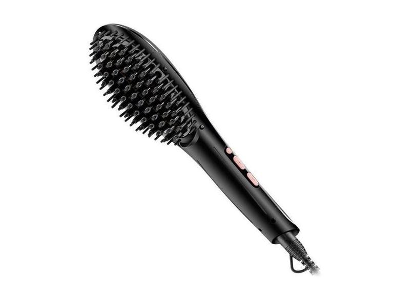 Escova Modeladora Mondial Glam Pro Ea 04 220V Preto Rosa