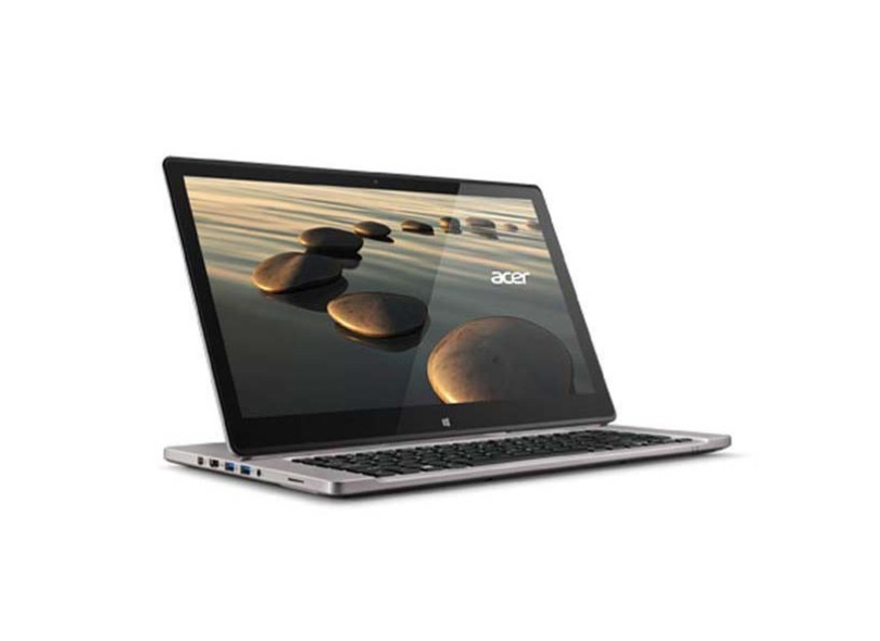 Notebook Conversível Acer Aspire R Intel Core i5 4200U 6 GB de RAM 15.6 " Touchscreen Windows 8.1 R7-572G-6830