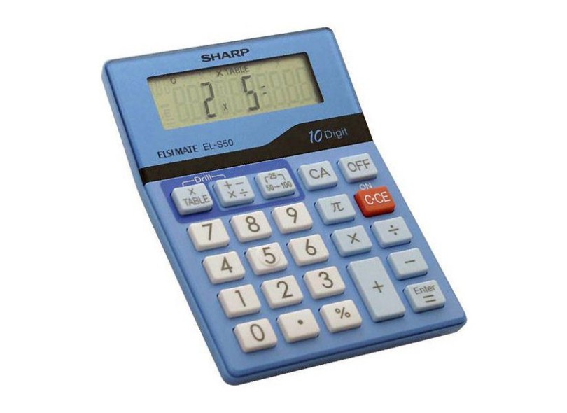 Calculadora de Mesa Sharp ELS50BBL