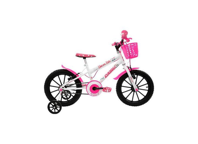 Bicicleta Infantil Cairu Mtb Unicórnio Aro 16 Em Abs