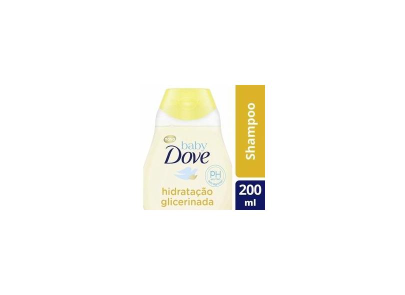 Shampoo De Glicerina Baby Dove Hidratação Glicerinada 200 Ml com o