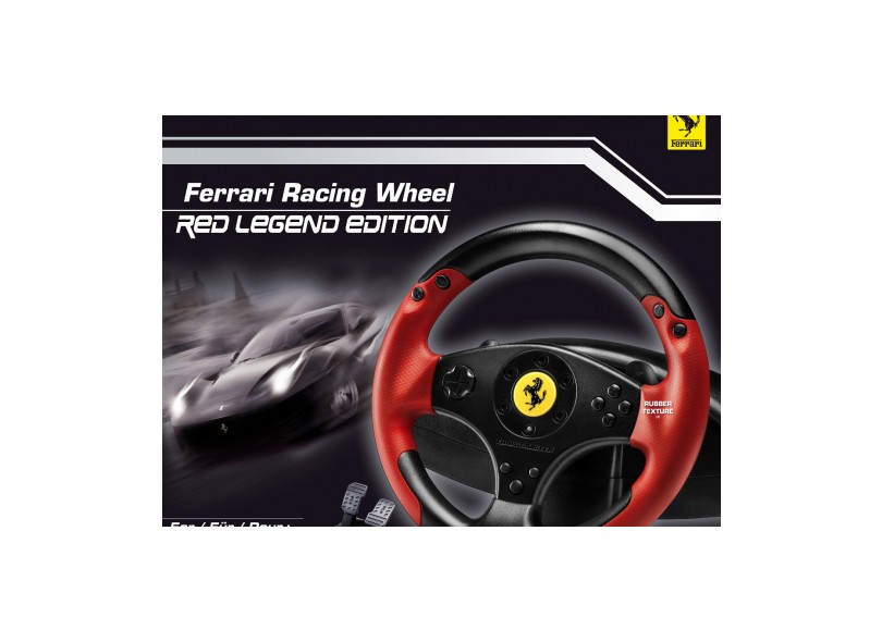 Cockpit PC Playstation 3 Ferrari Red Legend Edition - Thrustmaster