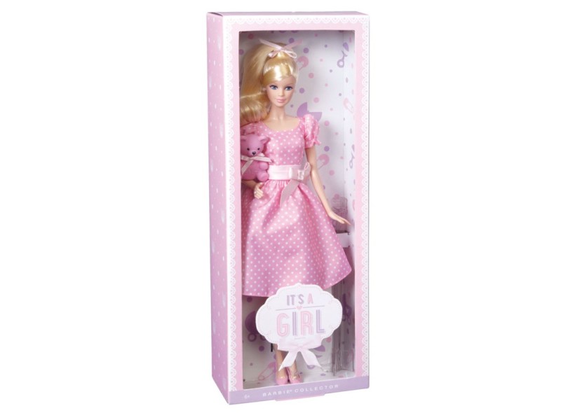 Boneca Barbie Colecionáveis It's a Girl Mattel