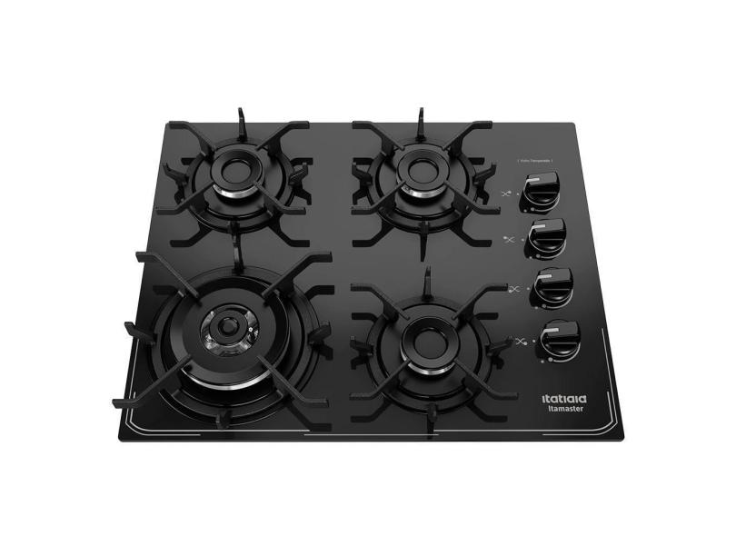 Cooktop Itamaster 4 Bocas Preto Bivolt