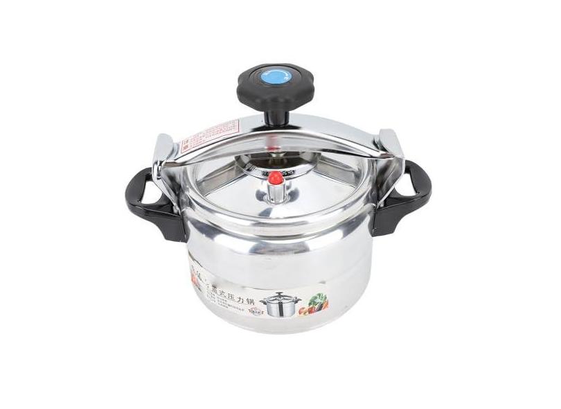 Panela de Pressão Espessada, Enlatador de Pressão à Prova de Explosão Antiaderente de Grande Capacidade de Alumínio, Revestimento Antiaderente, para Estufar, Cozinhar No Vapor,
