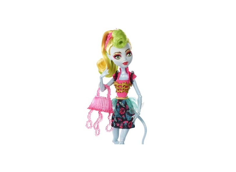 Boneca Articulada com Acessórios - Monster High - Lagoona Moda - Mattel