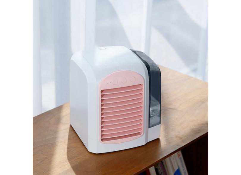 WTF10 Mini Ventilador de mesa Ventilador umidificador de resfriamento