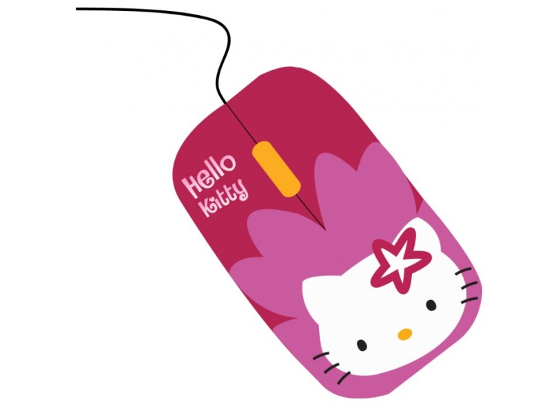 Mouse Óptico USB SKR-84809M - Hello Kitty