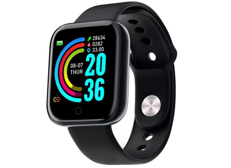 Relógio Bluetooth Smartwatch Notificação WhatsApp-Unissex