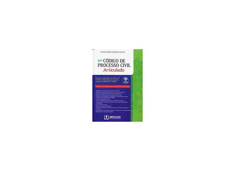 Novo Código de Processo Civil Articulado - 2ª Ed. 2016 - Salomão Caputo, Paulo Rubens - 9788577892945