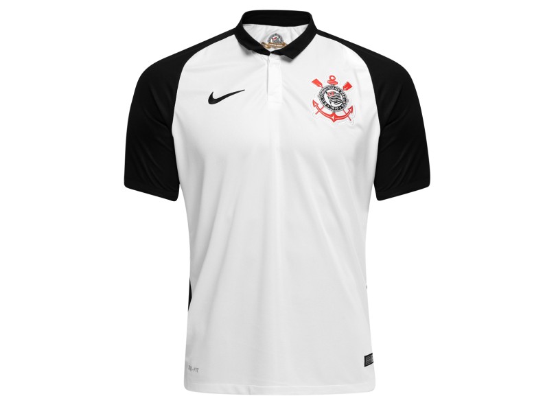 Camisa Torcedor Corinthians I 2015/16 com Número Nike