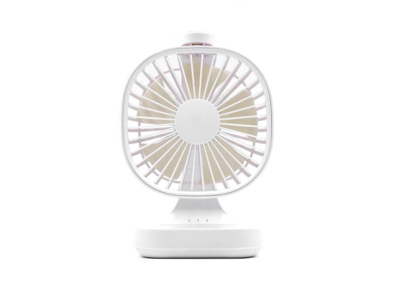 Ventilador de mesa Carregamento Usb Grande Capacidade 4000 Milímetros Som Silencioso Escritório Alto Volume de Ar Balançando Ventilador de Cabeça