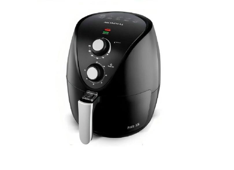 Fritadeira Ayr Frier Antiaderente Mondial Sem Óleo 3,5L