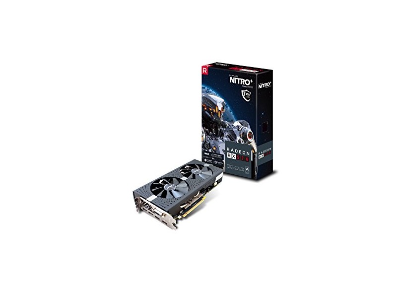 Placa de Video ATI Radeon RX 570 4 GB GDDR5 256 Bits Sapphire 11266-14-20G