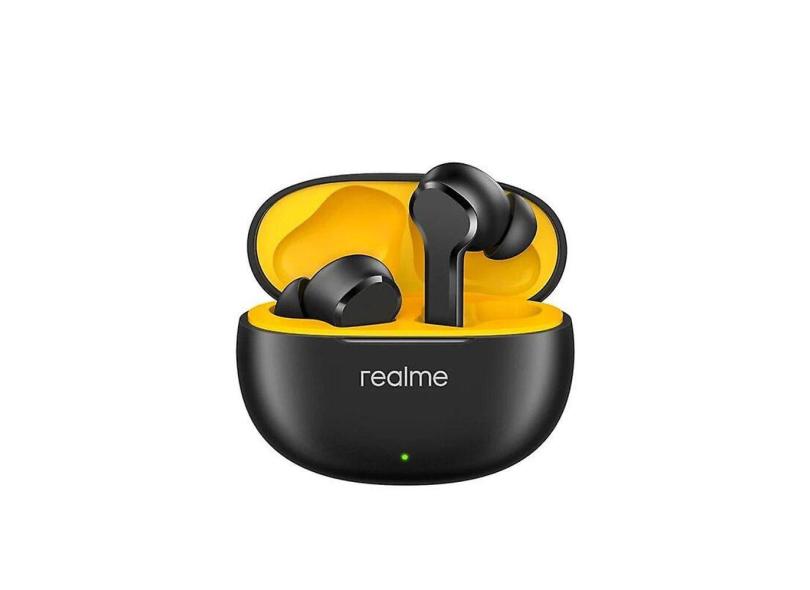 Fones de ouvido Realme Buds T100 Al ENC com redução de ruído de chamadas