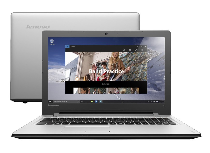 Notebook Lenovo IdeaPad Intel Core i5 6200U 4 GB de RAM HD 1 TB LED 15.6 " Windows 10 Home 300