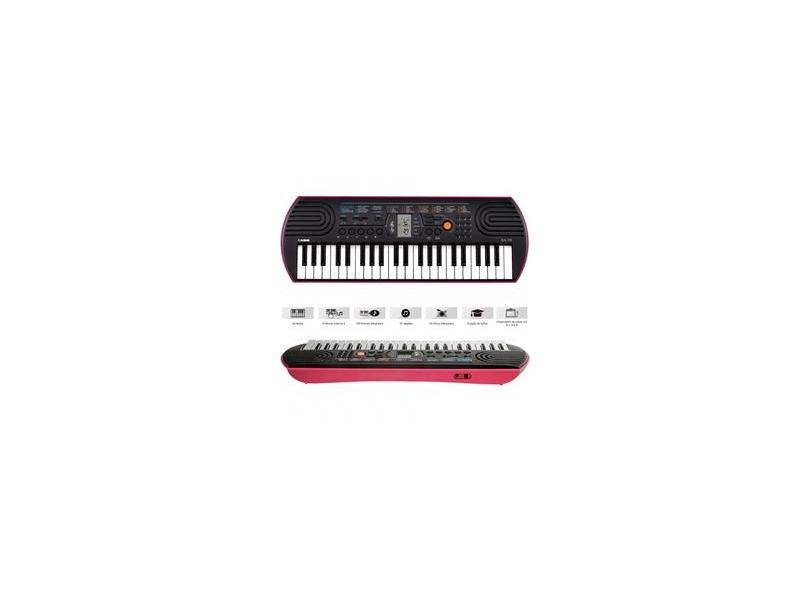 Teclado Musical Casio Infantil SA78 Rosa