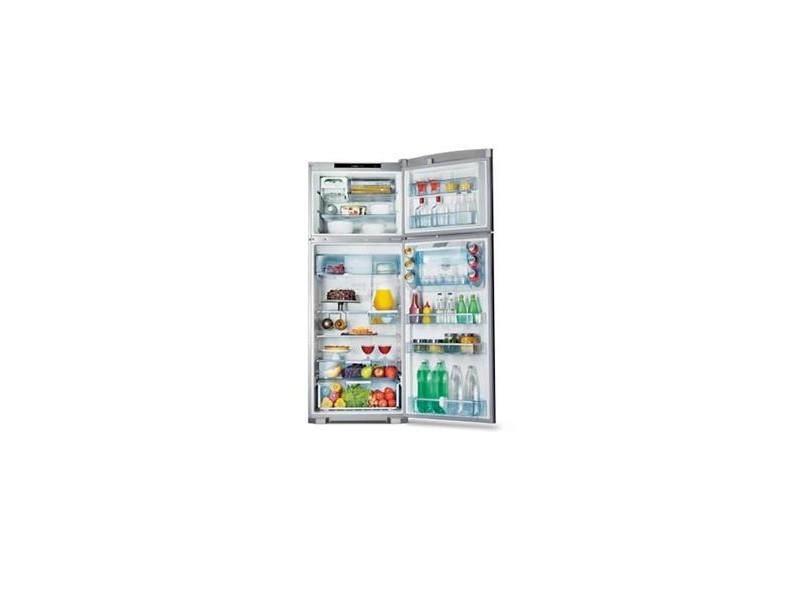 Geladeira Bosch Space Frost Free Duplex 445 Litros Dispenser de Água Externo Inox REBS49WD
