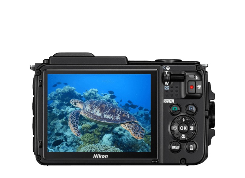 Câmera Digital Nikon Coolpix 16 MP Full HD AW130