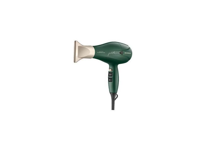 Secador De Cabelo Mondial Juliette Scp Ju 02 2000W 220V Verde