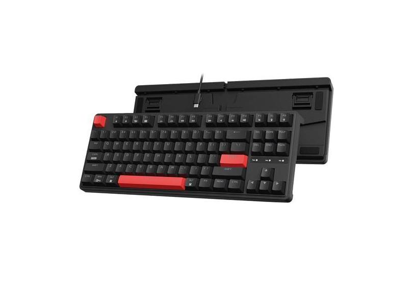 Teclado para jogos Keychron C3 Pro qmk/via 87 teclas Red Switch