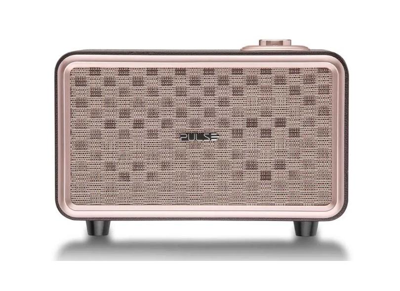 Caixa de Som Bluetooth Pulse Retrô Speaker Presley - SP367 80 W