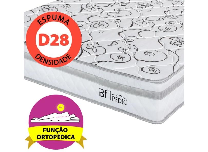 Cama Box Casal com Colchão BF Pedic BF Colchões
