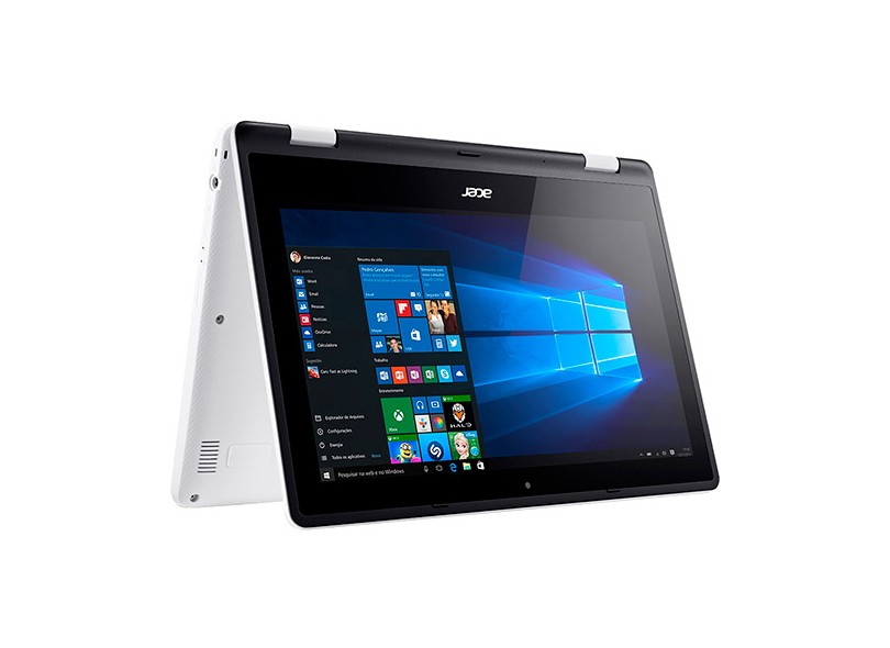 Notebook Conversível Acer Aspire R Intel Pentium N3700 4 GB de RAM HD 1 TB LED 11.6 " Touchscreen Windows 10 Home R3-131T-P9JJ