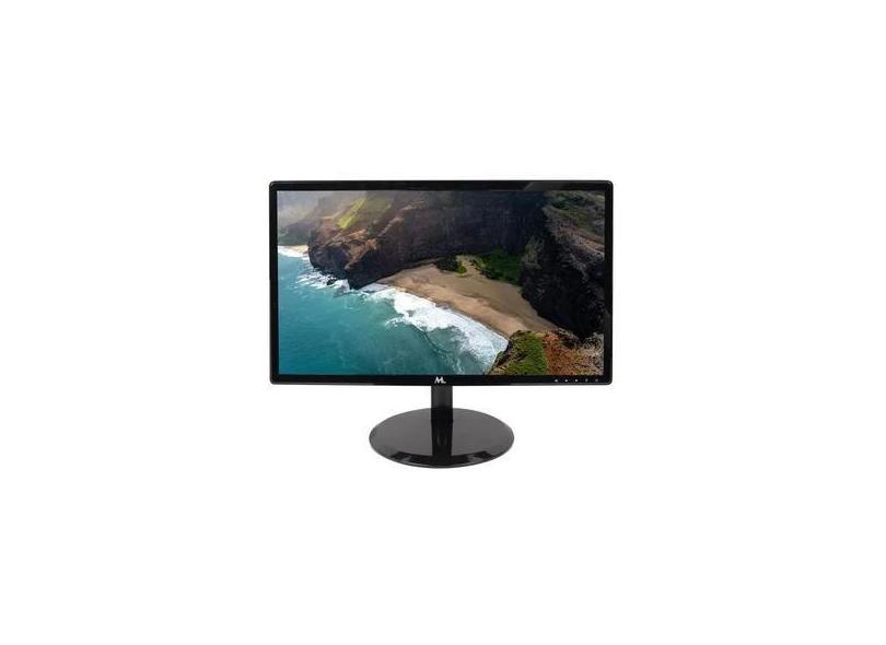 Monitor Mtek M19hd Hd Hdmi Vga Pol De 18.5