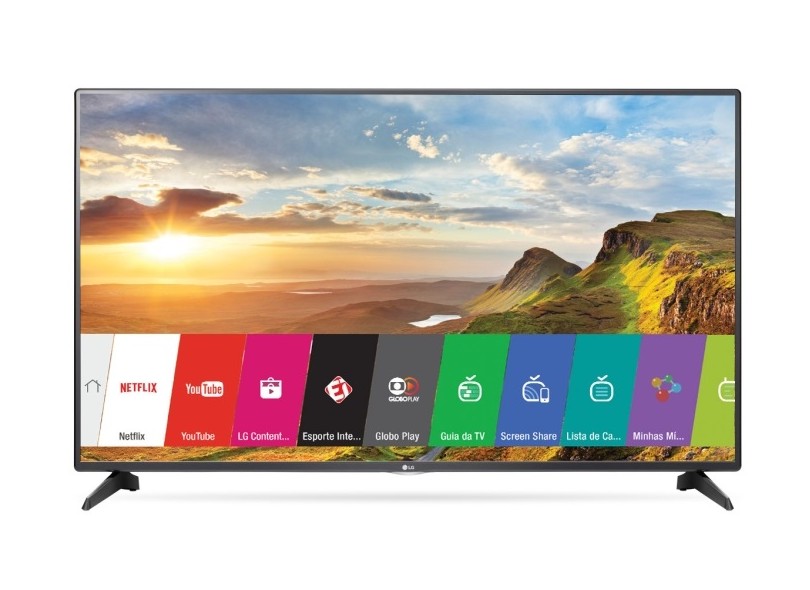 Smart TV TV LED 55" LG Full HD Netflix 55LH5750 2 HDMI