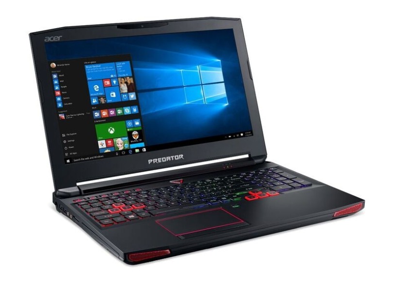Notebook Acer Predator 15 Intel Core i7 6700HQ 16 GB de RAM 2048 GB Híbrido 256.0 GB 15.6 " Geforce GTX 980M Windows 10 Home G9-592-75WS