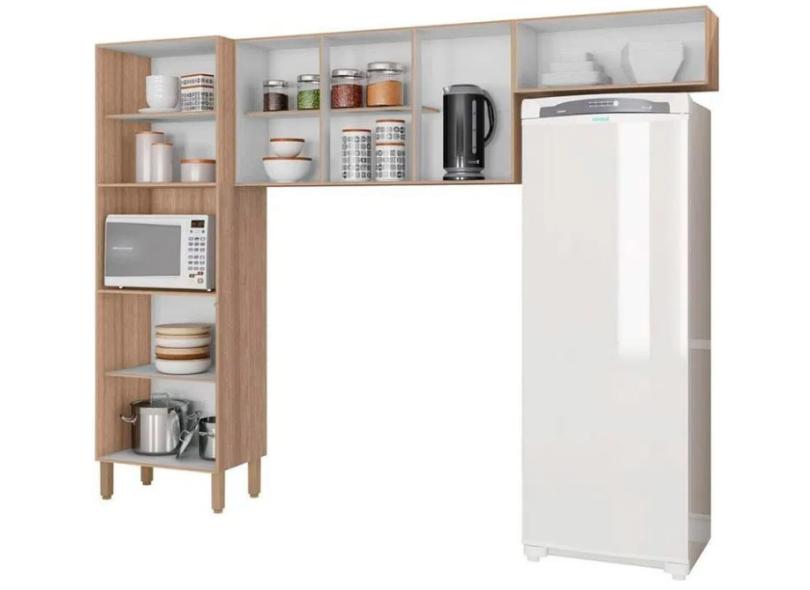 Cozinha Compacta 9 Portas para Micro-ondas / Forno Versalhes Kits Paraná