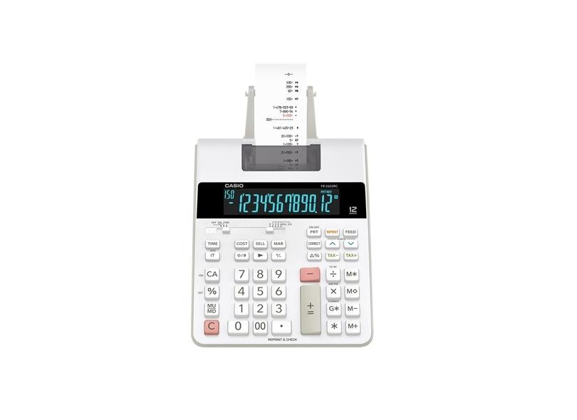 Calculadora De Mesa com Bobina Casio FR-2650RC