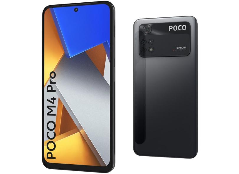Smartphone Xiaomi Pocophone Poco M4 Pro 64GB Câmera Tripla