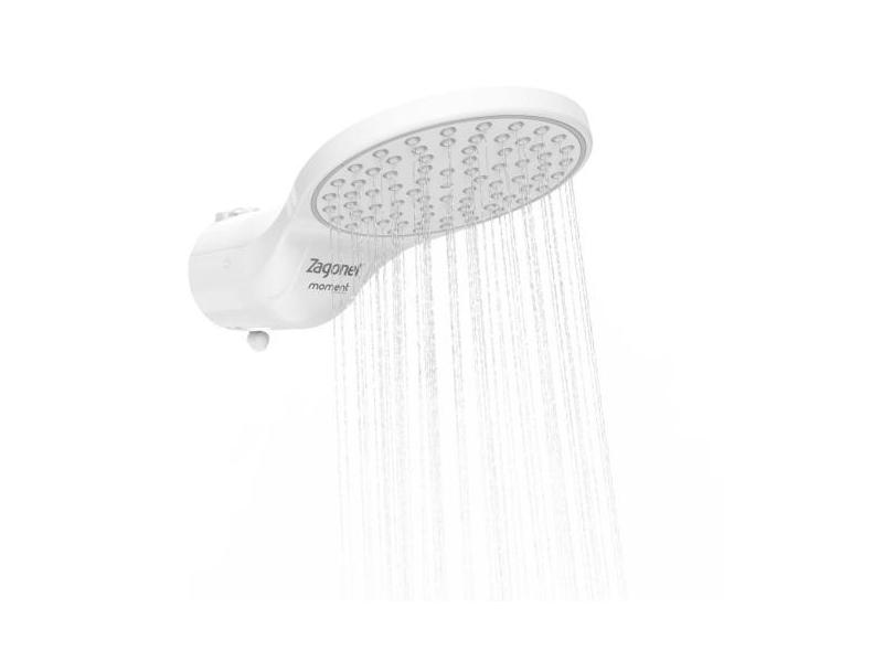 Ducha Moment 4 Temperaturas 6800w 220v Branco - Zagonel, 220V
