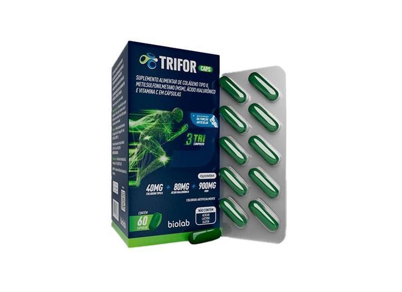 Suplemento Alimentar Trifor Caps 60 Cápsulas