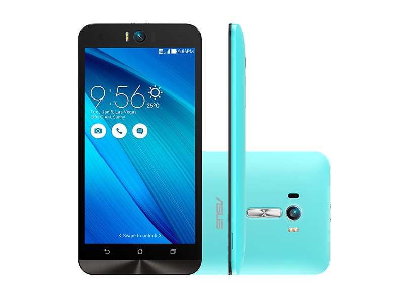 Smartphone Asus ZenFone Selfie ZD551KL 13,0 MP 2 Chips 32GB Android 5.0 (Lollipop) 3G 4G Wi-Fi