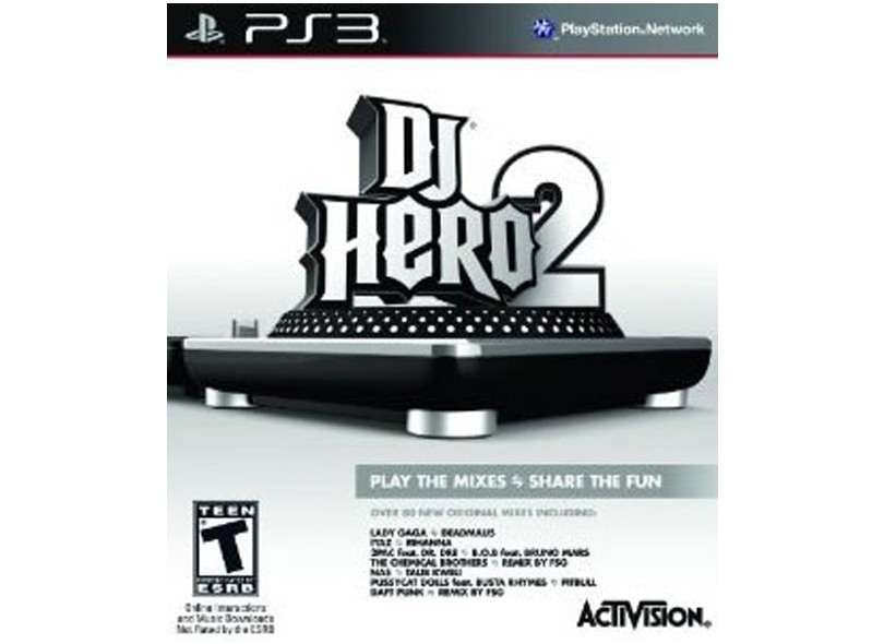 Jogo DJ Hero 2 Activision PS3