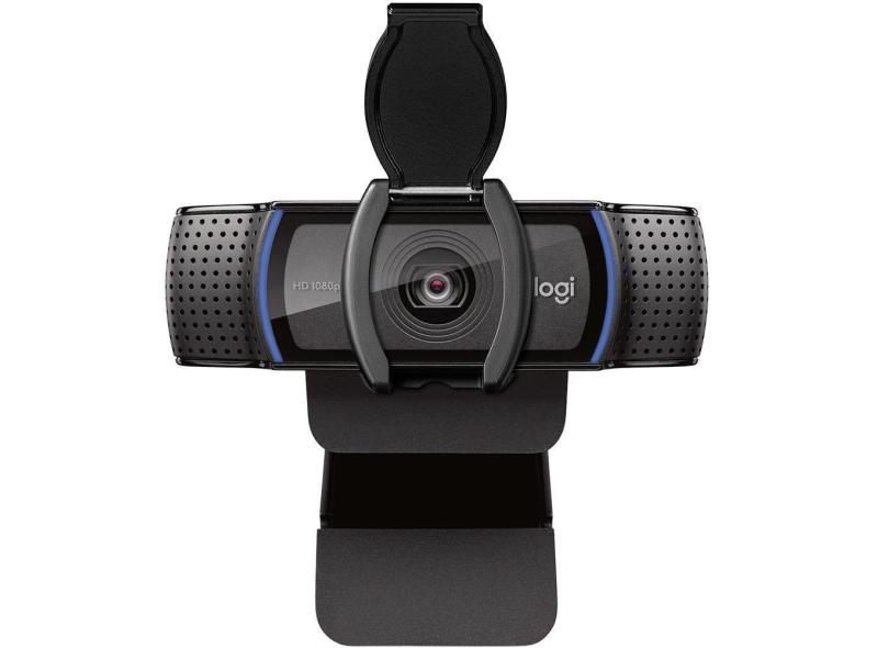 Web Cam Usb C920s Pro Hd Preto Logitech