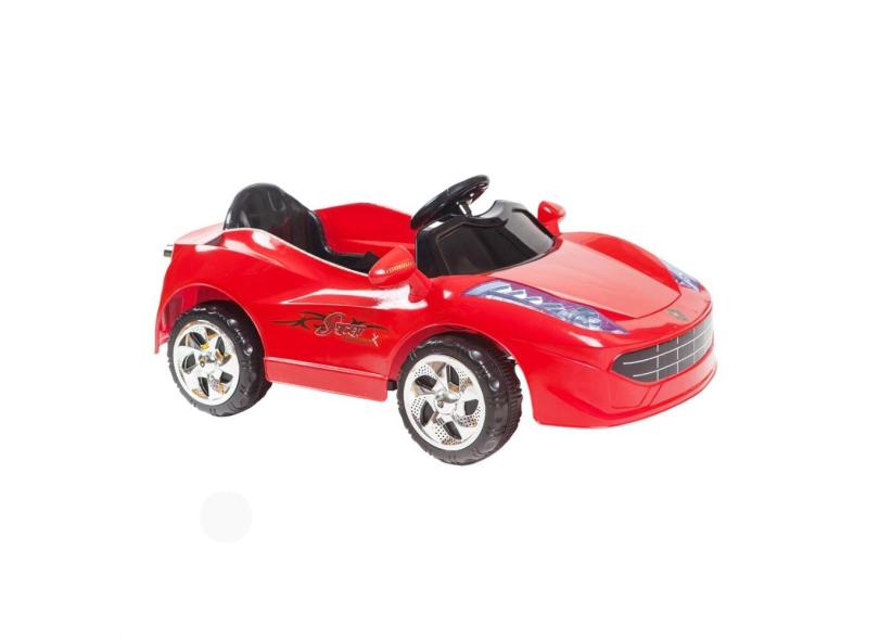 Carrinho eletrico com carregador bivolt MP3 12V bangtoys