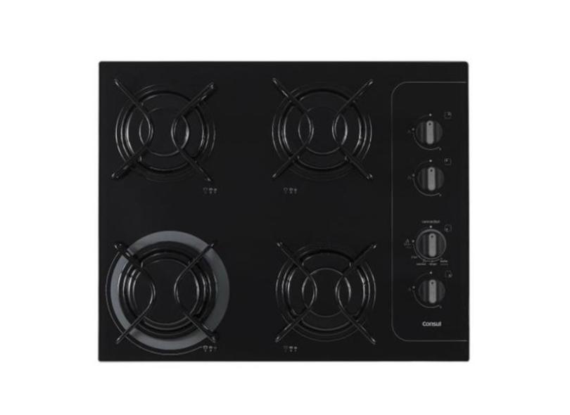 Cooktop a Gás Bivolt 4 Bocas Consul
