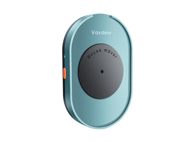 Vaydeer Movimentador de mouse indetectável, dispositivo de mouse M3 com interruptor liga/desliga, simulação de movimento de mouse sem motorista para despertar por computador, para