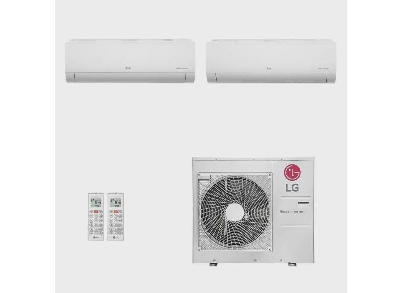 Ar-Condicionado Multi Split Inverter LG 36.000 (2x Evap hw 24.000) Quente/Frio 220V