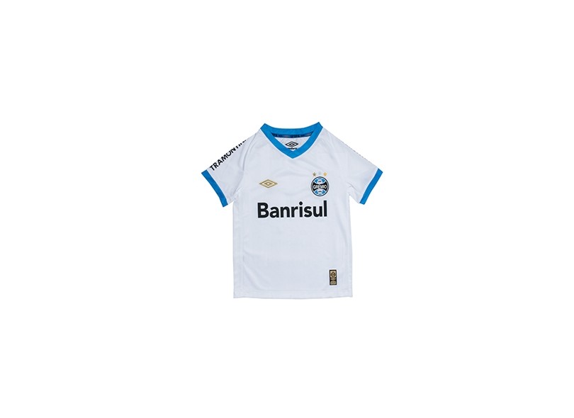 Camisa Jogo Grêmio II 2015 Infantil sem Número Umbro