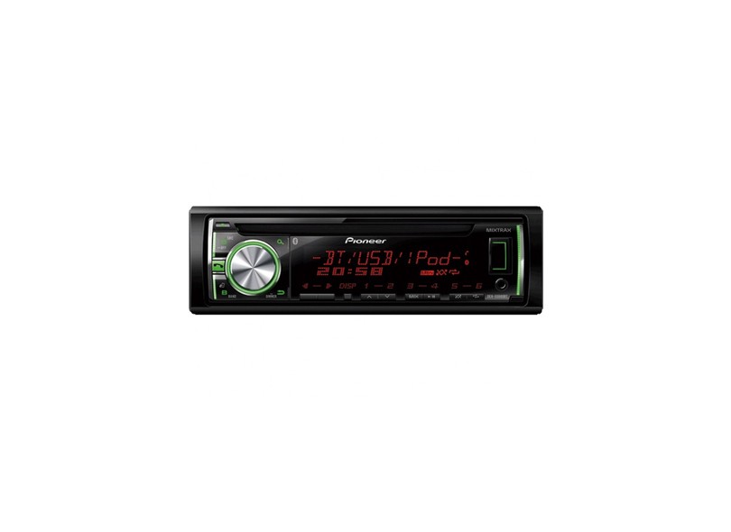 Som Automitivo CD Player Rádio MP3 Pioneer DEHX-6680BT