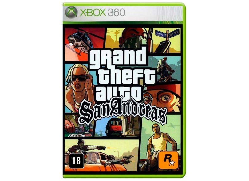 Jogo Xbox 360 Grand Theft Auto V