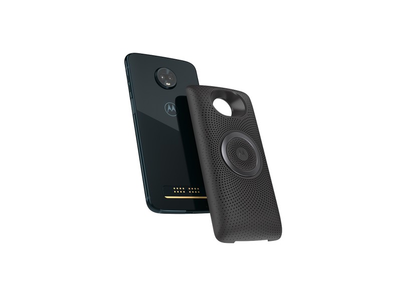 Smartphone Motorola Moto Z Z3 Play Stereo Speaker Edition 64GB 12 MP 2 Chips Android 8.1 (Oreo) 3G 4G Wi-Fi