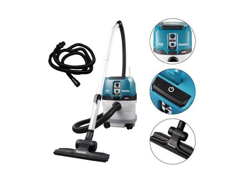 Aspirador Pó 15L Sem Fio 40V Sistema AWS VC004GLZ01 Makita