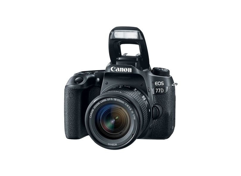 Câmera Digital DSLR(Profissional) Canon EOS 24.2 MP Full HD 77D